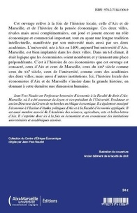 Une histoire des économistes d’Aix-Marseille  édition revue et augmentée