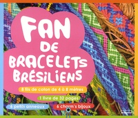 Valérie Paris - Fan de bracelets brésiliens - Inclus 8 fils de coton, 6 charm's bijoux, 6 anneaux.