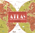 Alexandre Messager - Atlas des grands curieux - Le coffret avec 1 atlas, 1 planisphère géant, 47 stickers, 30 cartes quiz.