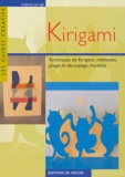Isabelle Jarrige - Kirigami - Techniques de kirigami, méthodes, pliage et découpage, modèles.