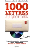 Laurence de Percin et Isabelle Gallay - 1000 lettres au quotidien. 1 Cédérom