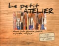  De Vecchi - Le petit atelier - Coffret avec 6 livres de cours & 1 palette.