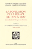 Isabelle Séguy - La Population De La France De 1670 A 1829. L'Enquete De Louis Henry Et Ses Donnees, Avec Cd-Rom.