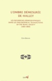 Cem Behar - L'ombre démesurée de Halley - Les recherches démographiques dans les Philosophical Transactions of the Royal Society (1683-1800).
