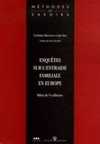 Catherine Bonvalet et Jim Ogg - Enquêtes sur l'entraide familiale en Europe - Bilan de 9 collectes.