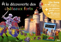 Bénédicte Le Loarer - A la découverte des châteaux forts - Avec 1 plateau et 62 pièces magnétiques.