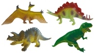 Je découvre les dinosaures. Contient : 4 figurines, 30 autocollants, 1 poster géant, 1 livre