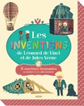 Rozenn Bothuon et Bénédicte Le Loarer - Les inventions de Léonard de Vinci et de Jules Verne - 6 machines étonnantes à monter et à collectionner.