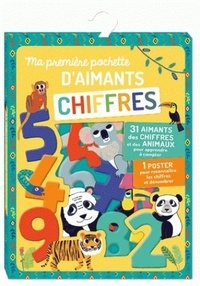 Emilie Lapeyre - Ma première pochette d'aimants Chiffres - Avec 31 aimants et 1 poster.