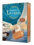 Eric Sanvoisin - Le maître des licornes Tomes 4 à 6 : Le royaume menacé ; Les seigneurs de pierre ; Ville-Méduse - Coffret en 3 volumes.