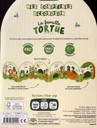 La famille tortue. Mes comptines accordéon