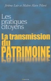 Alain Péloni - La transmission du patrimoine.