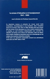 La presse d'éducation et d'enseignement 1941-1990 - répertoire analytique. Tome 4, R - Z
