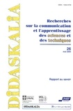  INRP - Didaskalia N° 26, mai 2005 : Rapport au savoir.