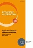 Maria Pagoni - Recherche et formation N° 63, 2010 : Approches cliniques des apprentissages.