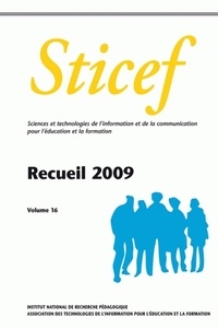 Eric Bruillard - Sticef N° 16 : Recueil 2009.