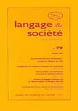 Josiane Boutet et Didier Demazière - Langage & société N° 79, 2/1997 : Analyse discursive et engagement : autour de l'Europe de l'Est.