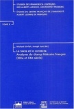 Joseph Jurt et Michael Einfalt - Le texte et le contexte - Analyse du champ littéraire français (XIXe et XXe siècle).