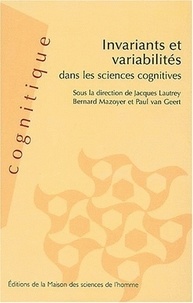 Jacques Lautrey - Invariants et variabilités dans les sciences cognitives.