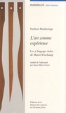 Herbert Molderings - L'art comme expérience - Les 3 Stoppages étalon de Marcel Duchamp.
