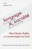 Béatrice Fraenkel et Michael Cole - Langage & société N° 133, Septembre 20 : New Literacy studies, un courant majeur sur l'écrit.