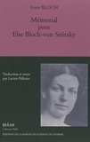 Ernst Bloch - Mémorial pour Else Bloch-von Stritzky.