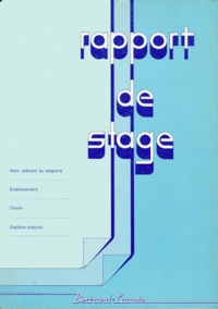 Thierry Mercou et Haïm Arouh - Rapport de stage.