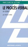 Marina Salles - "Le procès-verbal", J.-M. G. Le Clézio.