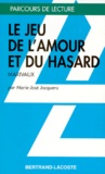 Marie-José Jacquens - "Le jeu de l'amour et du hasard", Marivaux.