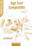Roland Fontaine - Sage Saari Comptabilité 100 Version 11 - Corrigé.