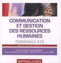 Maryse Guittard - Communication et gestion des ressources humaines Tle STG - CD-ROM.