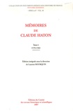 Laurent Bourquin - Mémoires de Claude Haton - Tome 4, 1578-1582.