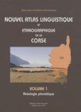 Marie-José Dalbera-Stefanaggi - Nouvel atlas linguistique et ethnographique de la Corse - Volume 1, Aréologie phonétique.