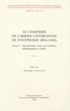 Véronique de Becdelièvre - Le chartrier de l'abbaye cistercienne de Fontfroide (894-1260) - Pack en 2 volumes.