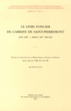 Yoric Schleef - Le livre foncier de l'abbaye de Saint-Pierremont (fin XIIIe - début XIVe siècle).