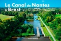 François Levalet - Le canal de Nantes à Brest vu du ciel.