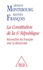 Arnaud Montebourg et Bastien François - La Constitution de la 6e République - Réconcilier les Français avec la démocratie.