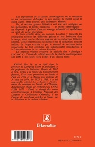 Contribution A L'Histoire De La Litterature Khmere, Vol 1: Epoque Classique