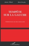  Tillard et  Dreyfus - Tempête sur la Gauche - Témoignage de deux rescapés.