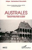  Anonyme - Australes - Études historiques aixoises sur l'Afrique australe et l'océan Indien occidental.