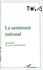 Pierre Ansart et Sonia Dayan-Herzbrun - Tumultes No 9 Avril 1997 Le Sentiment National.