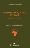 Emmanuel Amougou - Etudiants d'Afrique noire en France - Une jeunesse sacrifiée ?.
