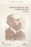 Marc Penin - Charles Gide (1847-1932) - L'esprit critique.