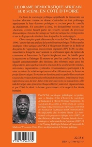 Le drame démocratique africain sur scène en Côte d'Ivoire