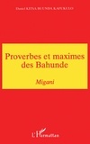 Buunda kafukulo daniel Kitsa - Proverbes et Maximes des Bahunde - Migani (Congo ex. Zaïre).