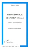 Thierry Blin - Phenomenologie De L'Action Sociale. A Partir D'Alfred Schutz.