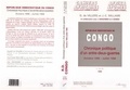  Anonyme - République démocratique du Congo - Chronique politique d'un entre-deux-guerres, octobre 1996-juillet 1998.