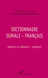 Cabdulqani Guure Faarax - Dictionnaire somali-français.