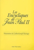  Benoît XVI et  Jean-Paul II - Les Encycliques de Jean Paul II. 1 CD audio
