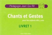  Editions Pierre Téqui - Chants et gestes pour les enfants dès 5 ans. 1 CD audio